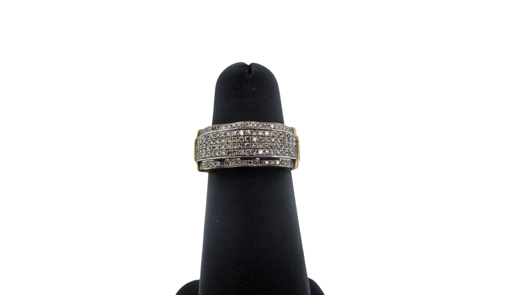 10kt yellow gold Natural Diamond Ring