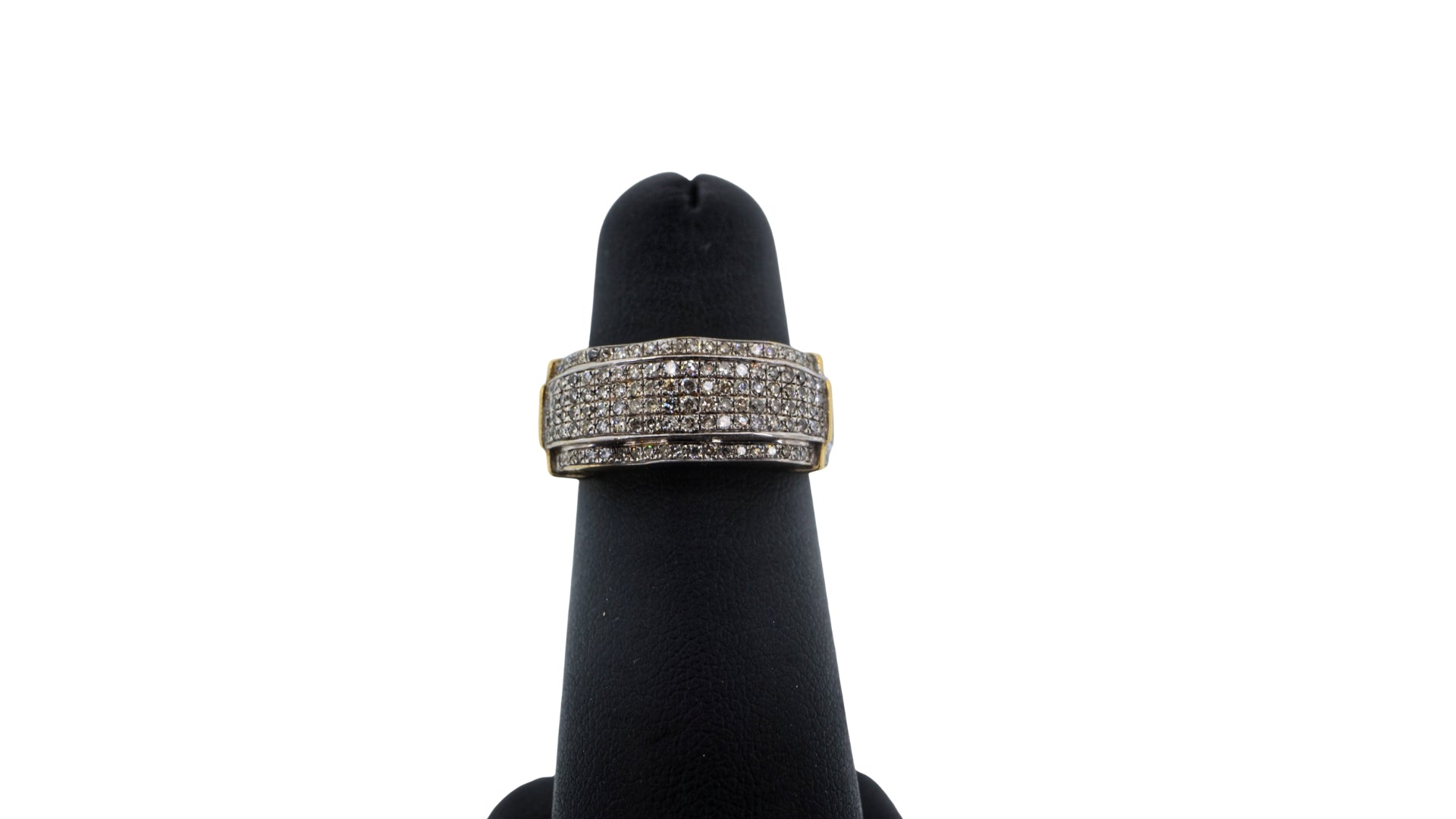 10kt yellow gold Natural Diamond Ring