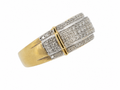 10kt yellow gold Natural Diamond Ring