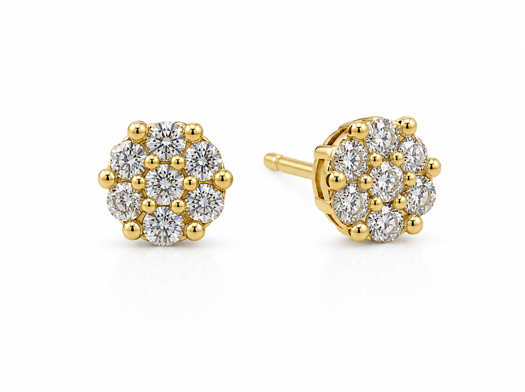 10kt yellow gold Natural Diamond Ring