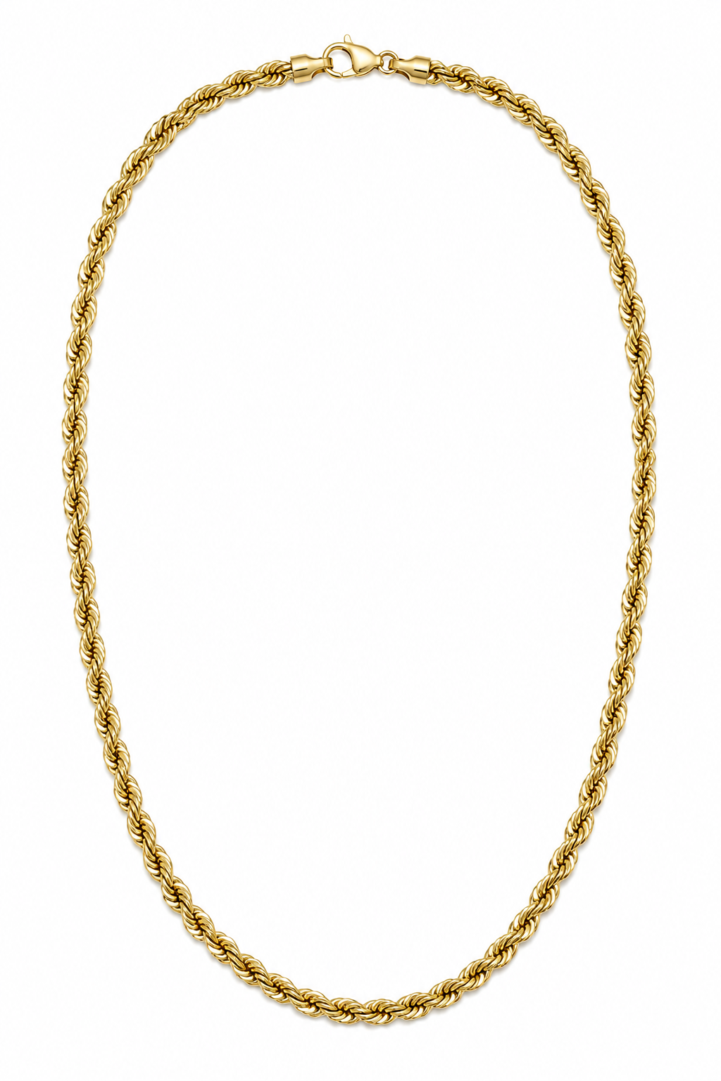 10kt gold 2.5mm rope chain