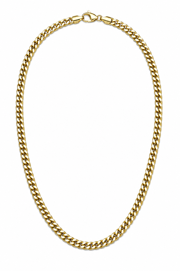 10kt gold 5mm cuban chain