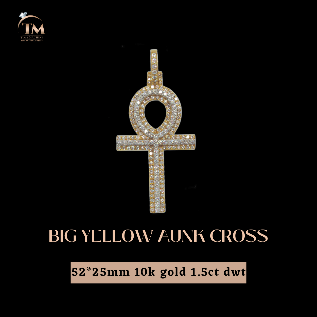 Big Yellow Aunk cross